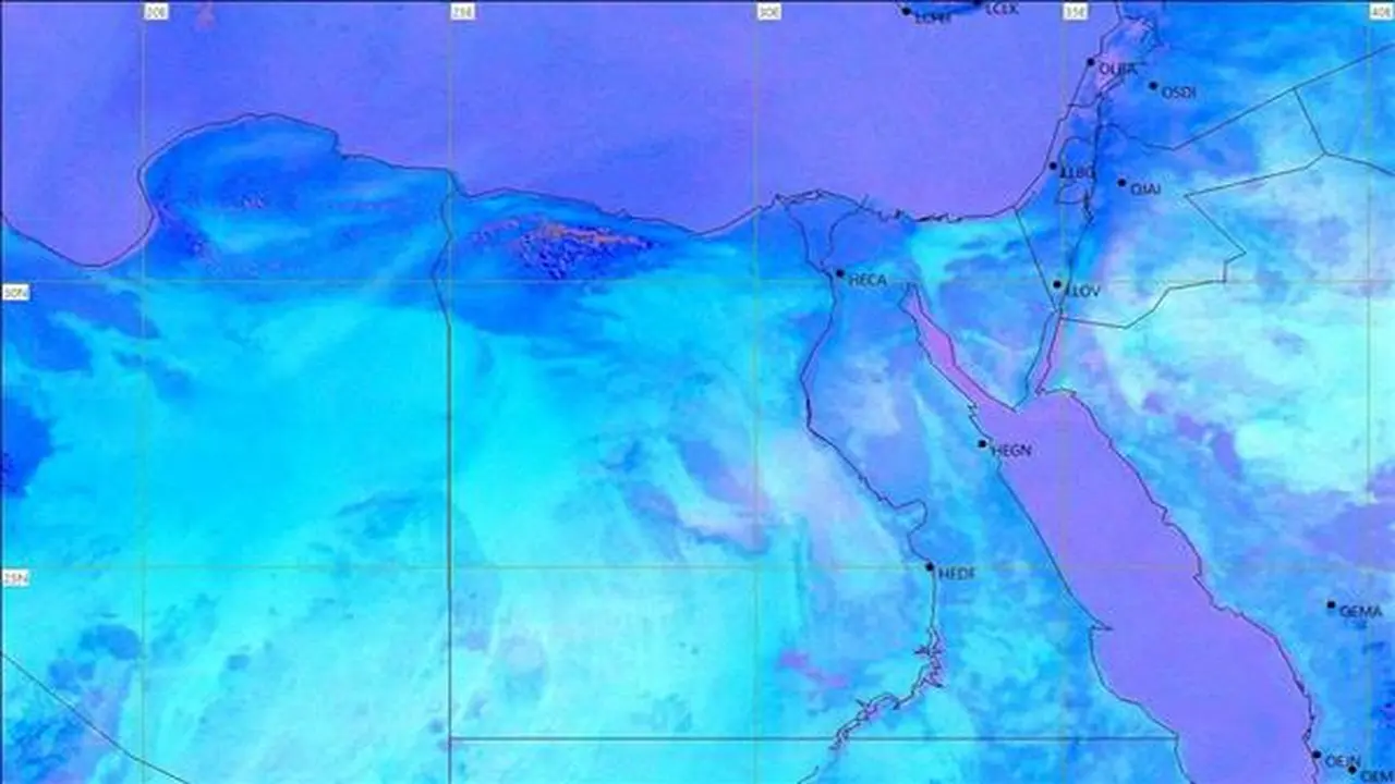 الأرصاد تعلن خريطة الظواهر الجوية حتى الأسبوع المقبل